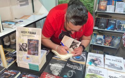 Firma en la Feria del Libro de Madrid